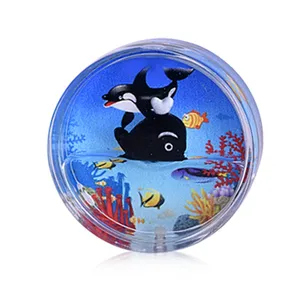 Custom Gepersonaliseerde 3D Aangepaste Aluminium Koepelvormige Glass Dome Magnetische Epoxy Gecoat Souvenir Koelkastmagneet