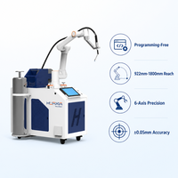 Máquina de Soldadura Robótica de 922 1400 1800 mm, Brazo Robótico Industrial Automático sin Programación para Fabricación de Metales, CE