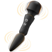 AV Wand Vibromasseur double extrémité pour femme, 10 fréquences de vibration puissantes, jouet sexuel pour adulte, stimulation du point G