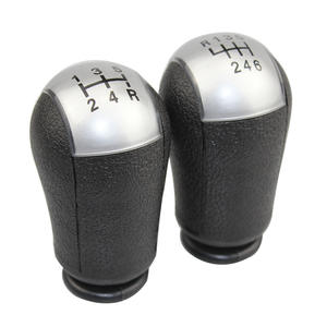 Pomo de palanca de cambios de cuero para coche Ford, manual, 5 y 6 velocidades, ergonómico, para modelo Fox FCXN-G01 - Product Image 2