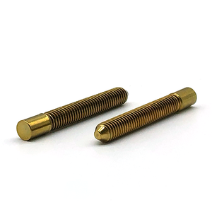 <span class=keywords><strong>Tornillo</strong></span> de latón personalizado de fábrica <span class=keywords><strong>sin</strong></span> ranura Varios tipos Sistema de medición métrica de estilo de <span class=keywords><strong>cabeza</strong></span> ovalada - Product Image 3