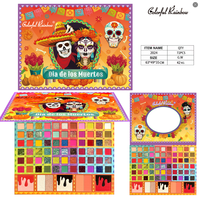 Palette de fards à paupières Halloween en gros – Maquillage Halloween haute pigmentation – Paleta De Sombras Para Ojos
