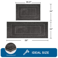 Custom ized Best Kitchen Comfort Mat Rutsch feste Küchen läufer Teppiche Maschinen wasch bare Boden matte für die Küche
