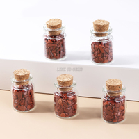 LINK JD GEMS Nouveau Coffret Cadeau DIY Bouteille à Vœux en Pierre Naturelle Concassée Faite à la Main pour Guérir l'Âme et Décoration de Bureau