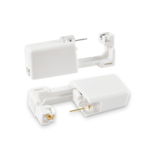 Unité de piercing d'oreille stérile jetable en acier inoxydable zircon deuxième génération Kit de piercing d'oreille en cristal Tragus Helix - Product Image 5