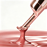 Huile repulpante pour les lèvres à l'acide hyaluronique végétalien, baume transparent pour les lèvres, baume peptide, gloss teinté hydratant en gros, marque privée