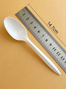 أدوات مائدة بلاستيكية للاستخدام مرة واحدة (سكين، شوكة، ملعقة) للبيع بالجملة بتغليف قابل للتخصيص للفنادق والمطاعم وخدمات التوصيل والمناسبات - Product Image 5