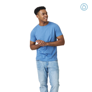 Semi32 cotton <span class=keywords><strong>t</strong></span> Áo sơ mi 180gsm unisex thường xuyên phù hợp với trống TEE OEM <span class=keywords><strong>t</strong></span>ùy chỉnh in logo số lượng lớn bán buôn nhà sản xuấ<span class=keywords><strong>t</strong></span> - Product Image 5