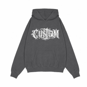 Felpa con Cappuccio da <span class=keywords><strong>Uomo</strong></span> <span class=keywords><strong>Taglie</strong></span> <span class=keywords><strong>Forti</strong></span> 100% Cotone Invernale Foderata Lavorata a Maglia Oversize Casual Pullover Streetwear Eco-Friendly - Product Image 1