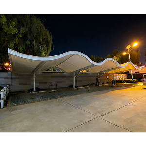 Structures en tissu préfabriquées pour parkings, auvents de stationnement en cantilever, structures tendues, abris de stationnement, hangars de stationnement - Product Image 4