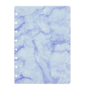 Bìa Máy Tính Xách Tay In Logo Tùy Chỉnh Bìa Máy Tính Xách Tay Thăng Hoa A5 Có Lỗ Đục Lỗ Làm Bằng PU Mỏng Cho RINGNOTE - Product Image 2