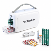 Étui à insuline, réfrigérateur portable pour médicaments, batterie 10000 mAh avec option sac à dos personnalisé, sac isotherme pour voyages en avion