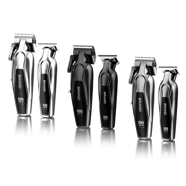Gabriel Salon Professional Hair Trimmer Cordless Hair Clippers for Men Hair Cutting Machine Beard Trimmer Shaver Razor 2500mAh