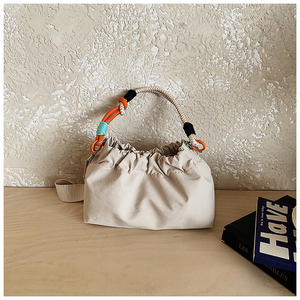 Petit sac en nylon léger et polyvalent pour femmes, sac bandoulière décontracté, mini sac à main - Product Image 4
