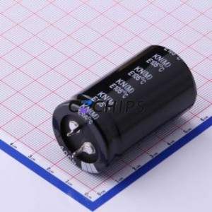 Condensador Electrolítico de Aluminio de Montaje a Presión KN471M45030*50A, Componente de Orificio Pasante (THT), D30xL50mm 470uF 20% 450V 10mm - Product Image 2