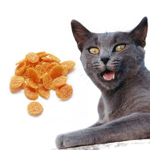 Friandises pour animaux de compagnie de haute qualité OEM ODM, nourriture sèche pour chats, friandises pour chiens, protéines élevées, faible teneur en matières grasses, récompense d'entraînement, tranches de poulet et de <span class=keywords><strong>jambon</strong></span> - Product Image 1