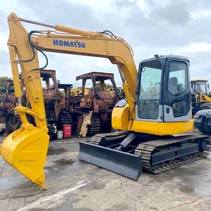 7t 8t <b>Used</b> komatsu Pc78 Mini Crawler Excavators - Product Image 1