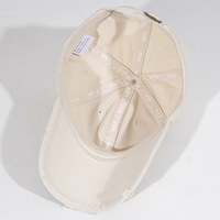 Nouvelle Arrivée Casquette de Baseball Ajustable pour Femme de Haute Qualité 6 Panneaux en PVC Fermeture à Boucle Métallique Quatre Saisons
