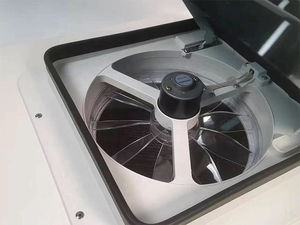 Ventilateur de ventilation lucarne RV ventilation bidirectionnelle lumière led ventilateur d'échappement fenêtre de toit de voiture <span class=keywords><strong>trappe</strong></span> de toit rv avec filet anti-mouches - Product Image 5