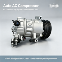 Compresseur de climatisation OEM 8013016200 pour Geely Monjaro Atlas Pro Starray Preface, sortie de refroidissement stable, améliore le confort de la cabine