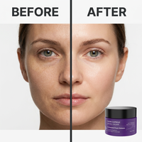 Crème Visage Hydratante et Repulpante Private Label AGE-R Glutathione Glow Capsule avec Collagène Peptide Apaisant et Éclatant