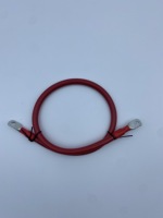 Câble de batterie à borne en cuivre pur, isolé en silicone, pour onduleur, UPS, stockage d'énergie, connexion électrique, disponible en plusieurs tailles