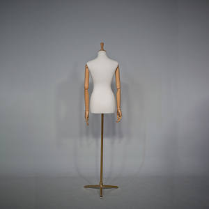 ชุดเดรสผ้าสำหรับผู้หญิง,เสื้อคลุมหุ่นไม้แบบเย็บปรับได้ปรับได้เองแบบครึ่งตัวสำหรับผู้หญิงผู้ใหญ่ - Product Image 3