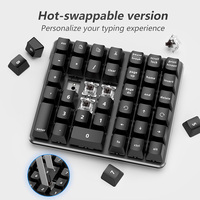 Dual Mode Wireless Numpad Mini Keyboard Komputer Kantor Desktop Keypad Aksesori Gaming untuk PC Gamer Hadiah untuk Pria
