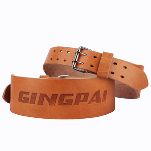 <span class=keywords><strong>Ceinture</strong></span> <span class=keywords><strong>de</strong></span> <span class=keywords><strong>musculation</strong></span> en cuir <span class=keywords><strong>de</strong></span> vachette pour hommes et femmes - Product Image 1