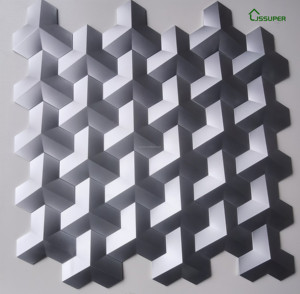 Briques de ciment 3D virales en forme de cube, légères, artistiques, géométriques, faites à la main, pour cloisons intérieures et extérieures - Product Image 6