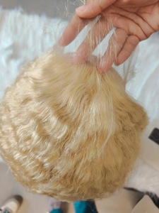 <span class=keywords><strong>Parrucca</strong></span> Lace Front in <span class=keywords><strong>Capelli</strong></span> Umani Vergini Brasiliani Biondi Ricci 24-28 Pollici 613, Promozione Ingrosso, Pizzo Trasparente Senza Colla - Product Image 5