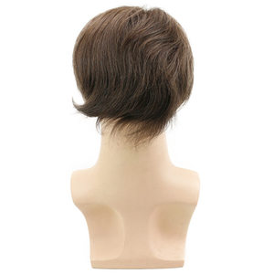 Commercio all'ingrosso brasiliani del virgin dei <span class=keywords><strong>capelli</strong></span> umani marrone colore dei <span class=keywords><strong>capelli</strong></span> di formato 7x9 pollici sottile pizzo traspirante uomini dei <span class=keywords><strong>capelli</strong></span> umani parrucchino - Product Image 4