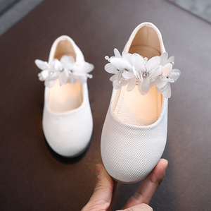 MYWAY Mode enfants perlé petite fleur fille princesse chaussures chez les enfants cristal à semelle souple chaussures de danse - Product Image 4