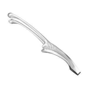 <b>Bbq</b> Tongs 304 Stainless Steel Gold Extended Cooking Tongs For Outdoor Grilling - Product Image 2