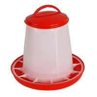 Mangeoires portables pour animaux de basse-cour, abreuvoirs automatiques pour poulets et plateaux d'alimentation pour canards de champ