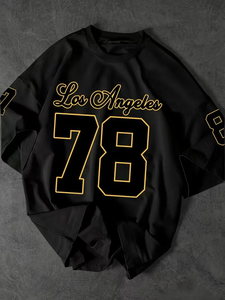 <span class=keywords><strong>Maillot</strong></span> de sport pour hommes, T-shirt à manches courtes imprimé <span class=keywords><strong>Brooklyn</strong></span> NO.78, T-shirt graphique d'été, hauts de sport grande taille pour femmes - Product Image 4