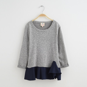 Dropshipping Casual Autumn Crewneck <b>Patchwork</b> Blank High Quality Fleece Eco-Friendly Breathable Sweatshirts Production - Product Image 4