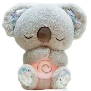 Peluche Coniglio Luminoso Respirante, Giocattolo per Bambini, Imbottitura in Cotone PP, 4-6 Anni, Altezza 11-30cm, Compagno per Calmare e Favorire il Sonno - Product Image 5