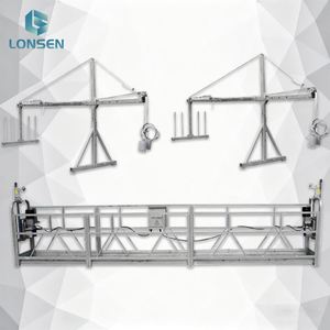 แพลตฟอร์มแขวนแบบใช้ลวดสลิงทนทานต่อการสึกหรอ  สำหรับงานก่อสร้างกลางแจ้ง - Product Image 4