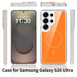 Coque de téléphone magnétique antichoc de luxe en PC pour iPhone 17 et <span class=keywords><strong>Samsung</strong></span> S26 Ultra S26 Plus – Vente en gros - Product Image 2