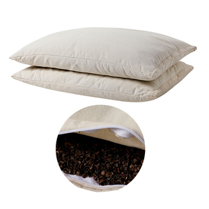 1700g bio sarrasin rempli housse coton bio sarrasin oreiller supérieur sommeil de qualité - Product Image 1