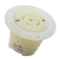 Pour YDA-L2230C NEMA L22-30C Prise industrielle en laiton et nylon 30A 277/480V 4 pôles 5 fils avec mise à la terre et flange de verrouillage