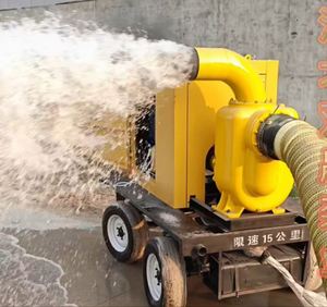 Bomba Eléctrica Autocebante Conveniente para Vehículos de Control de Inundaciones, Alta Presión, Alta Resistencia, Auto-Succión, Salida de 2 Pulgadas - Product Image 5