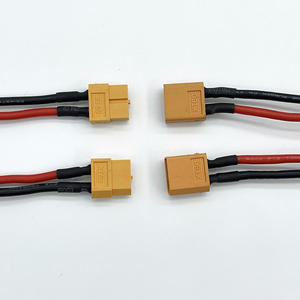 Custom 2-Pin XT60 maschio femmina connettore caricabatteria agli ioni di litio 14awg End Tin placcato cavo intrecciato cablaggio 100mm Automobile - Product Image 3