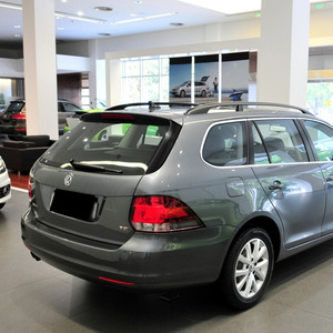 Spoiler de pare-chocs arrière Volkswagen Golf 6 Mk6 Variant, style queue de canard, noir piano, ABS, lèvre latérale - Product Image 3