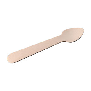 Atacado descartável Eco-Friendly mel colher conjunto utensílios incluindo garfo e colher para restaurantes - Product Image 2