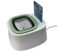 Lector de Tarjetas NFC Inteligente FUWEI F3300 ABS, Compatible con Códigos QR Multiformato, Códigos Data Matrix, Distancia de Lectura de 0-3 m, Protocolo ISO14443A