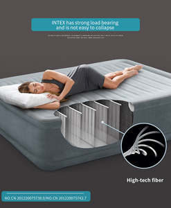 INTEX-cama de aire elevada con <span class=keywords><strong>BIP</strong></span>, cama de aire de estilo moderno, cama de aire sobre el suelo, QUEEN DURA-BEAM, 64414 - Product Image 4