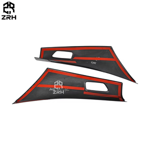Embellecedor de panel de puerta de fibra de carbono seco para Toyota <span class=keywords><strong>GR</strong></span> <span class=keywords><strong>Corolla</strong></span> 2023 + cubierta embellecedora <span class=keywords><strong>Interior</strong></span> de coche - Product Image 3