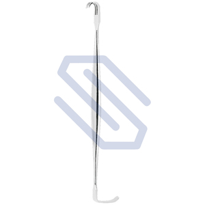 Retractor de mejillas dental manual de acero inoxidable de 16 cm, base de instrumentos quirúrgicos afilados Senn Miller - Product Image 2